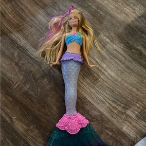 Barbie Mermaid Doll with Pink and Blue Tail